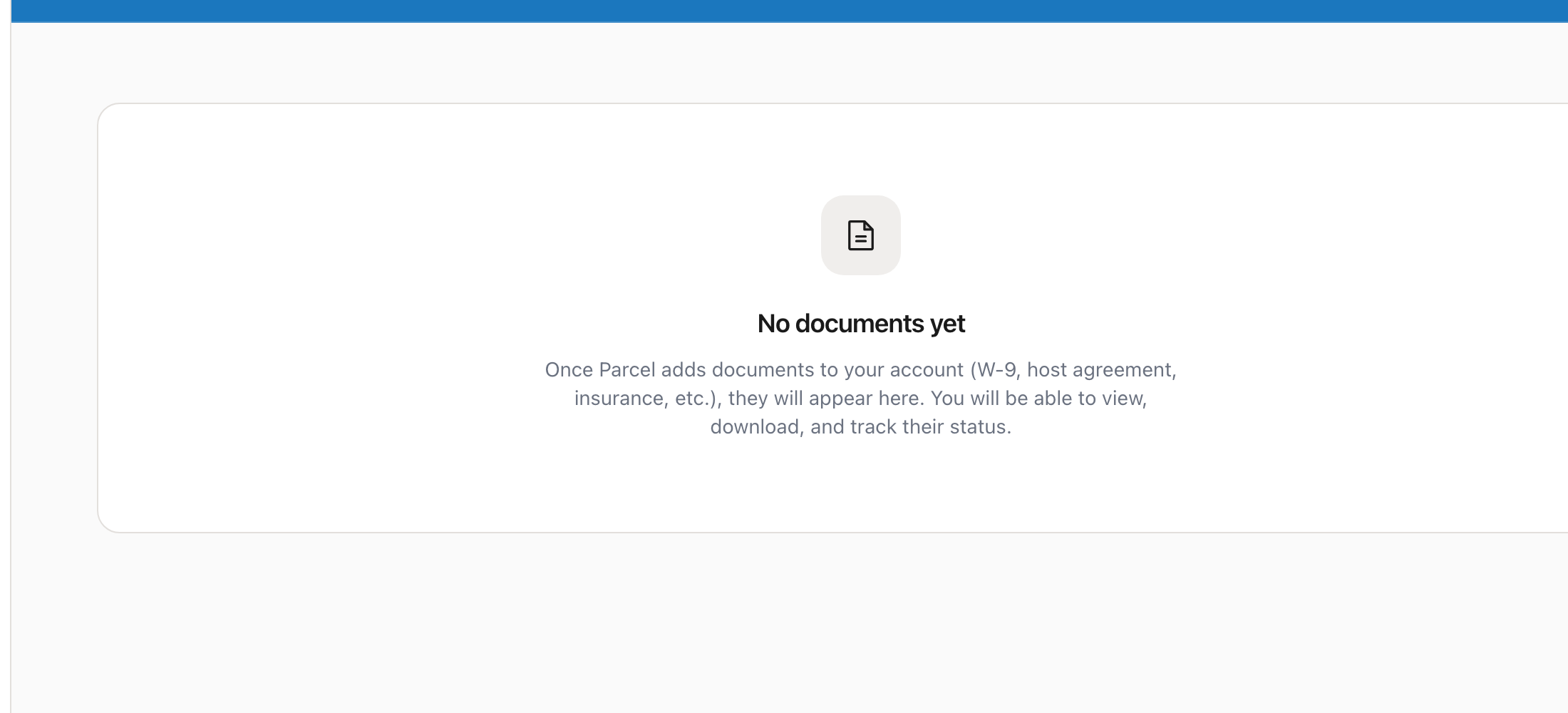 Host agreement details and terms