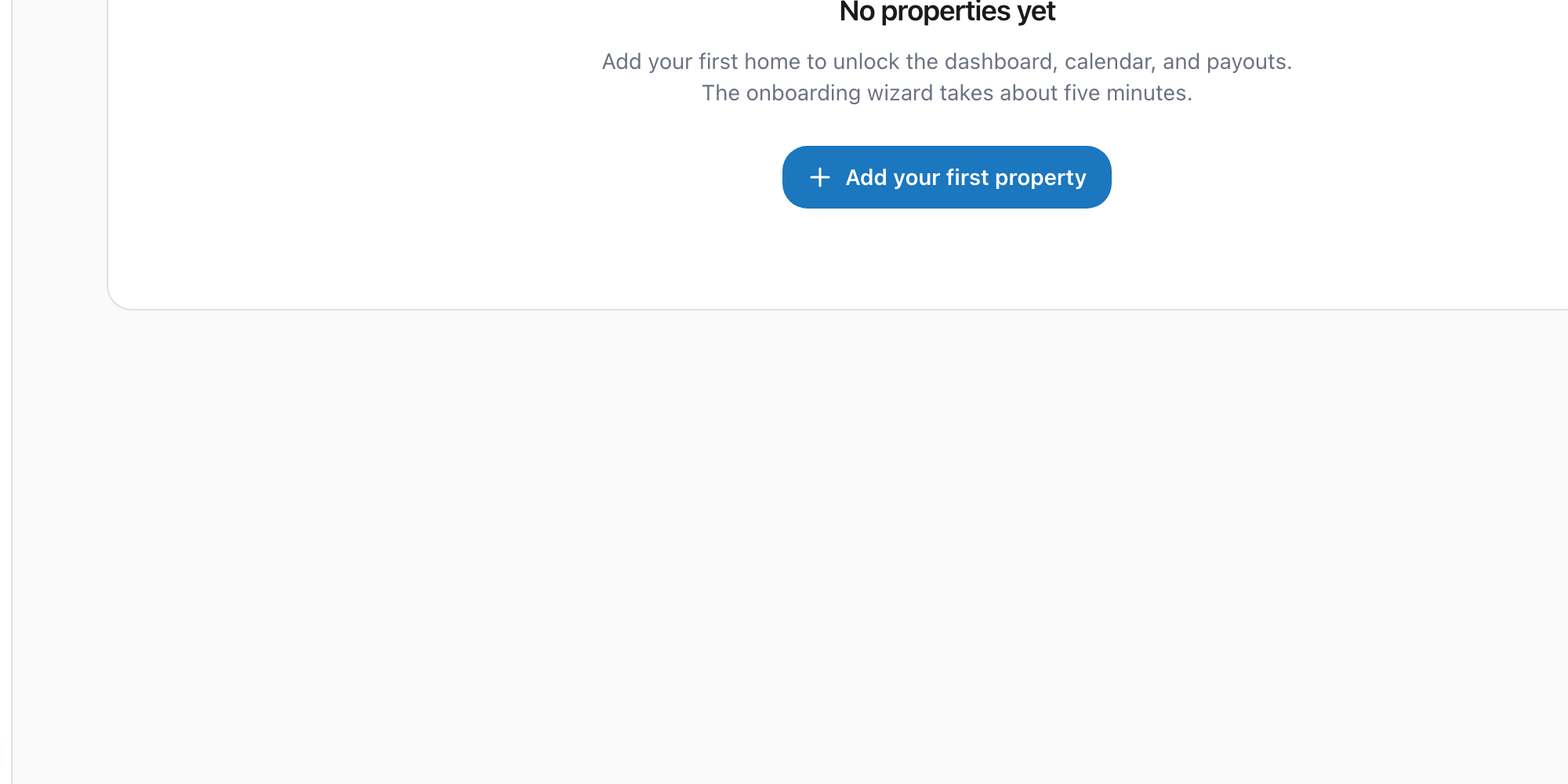 Property settings details for house rules and preferences